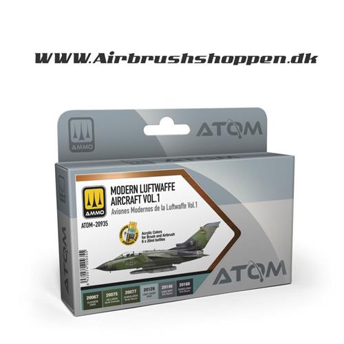 ATOM - 20935 -  Modern Lufttwaffe Aircraft Vol 1 Set  6 x 20ml